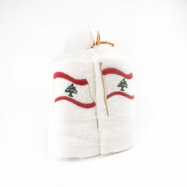 Lebanese Flag Towel
