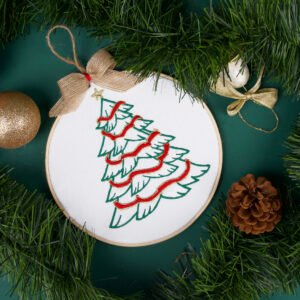 25 Christmas hoop embroidery